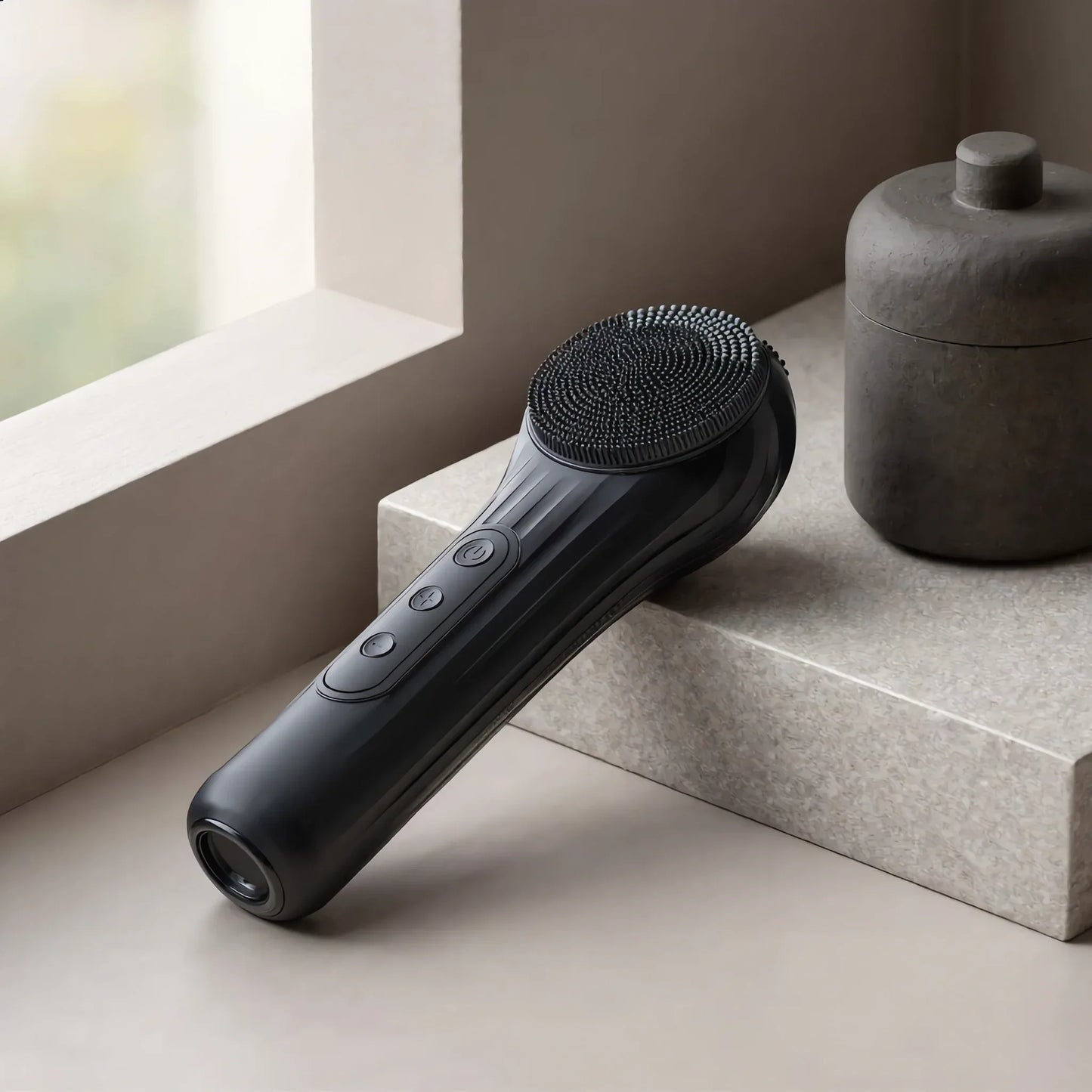 Noélune Sonic Facial Cleansing Brush – Heated At-Home Skin Ritual - Noélune