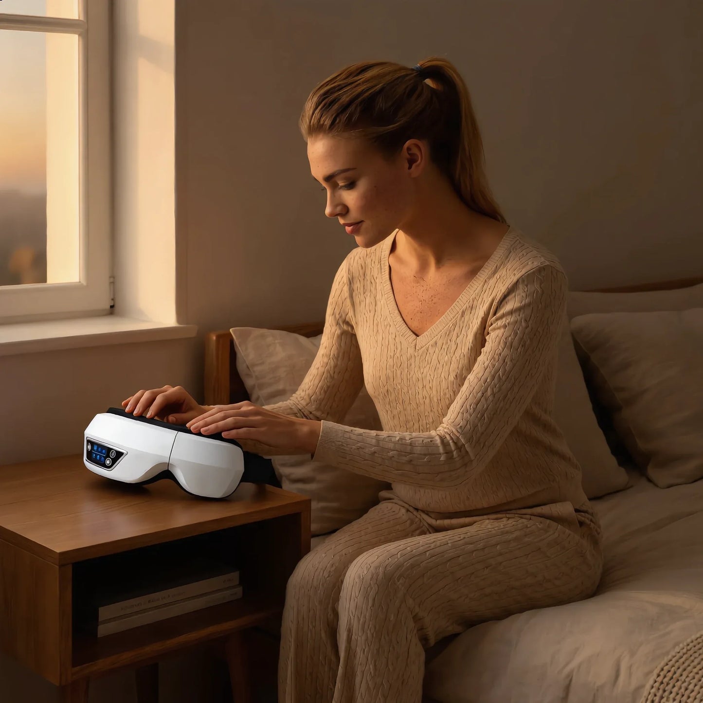 Noélune Eye Massager – At-Home Eye & Face Relaxation Device - Noélune