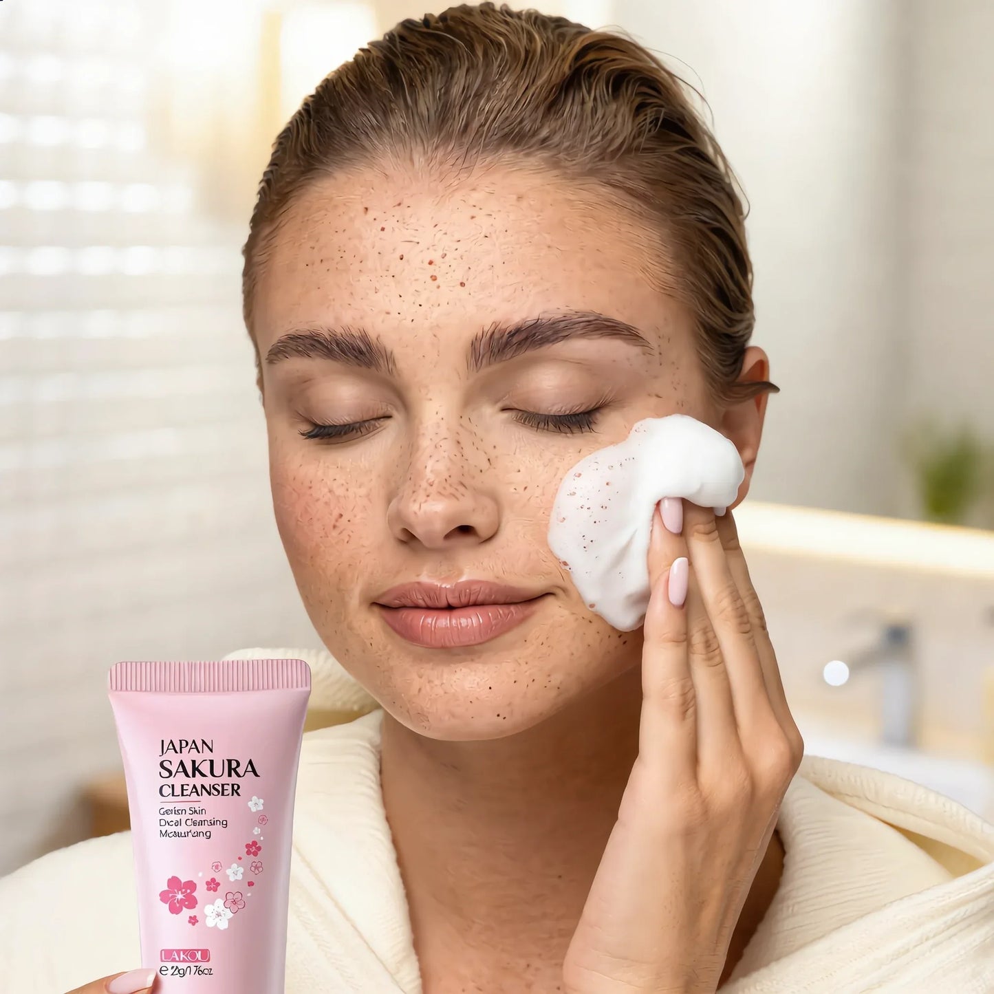 Noélune Gentle Foaming Facial Cleanser – Soft Cleanse & Hydration - Noélune