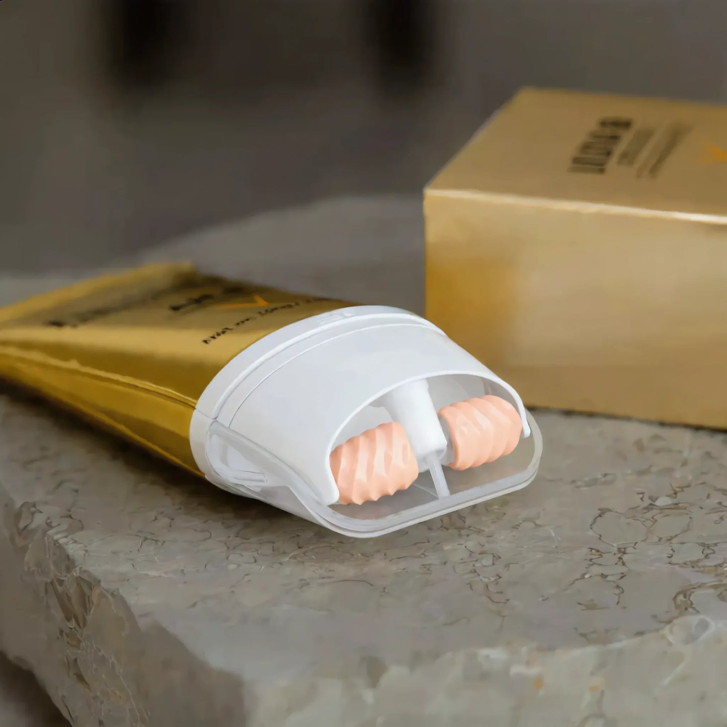 Noélune Firming Lifting Neck Cream With Roller For Smoother-Looking Skin - Noélune