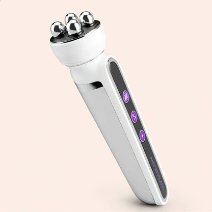 Noélune EMS Rotating Facial & Neck Massager – LED & Gentle Heat Ritual - Noélune