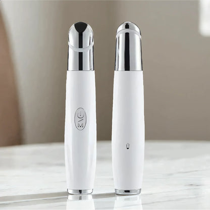 Noélune Eye & Face Massager Wand – LED Vibration Skincare Device - Noélune