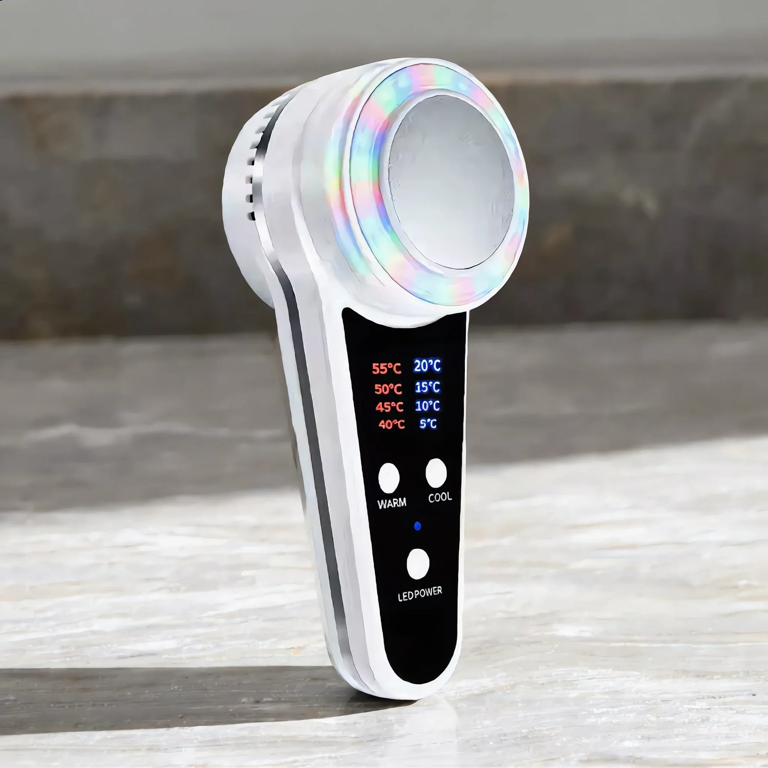 Noélune Hot & Cold LED Facial Massager – At-Home Skin Care Ritual - Noélune