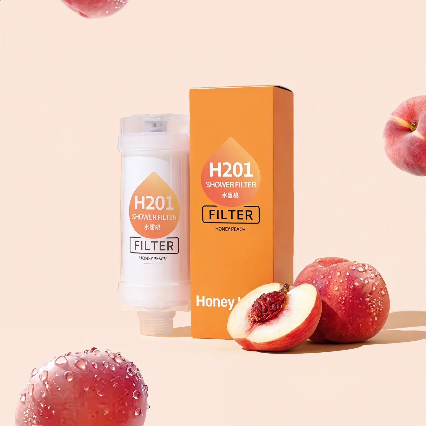 Noélune Vitamin C Shower Filter – Shower Water Filter With Scent Options - Noélune