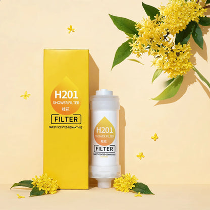 Noélune Vitamin C Shower Filter – Shower Water Filter With Scent Options - Noélune