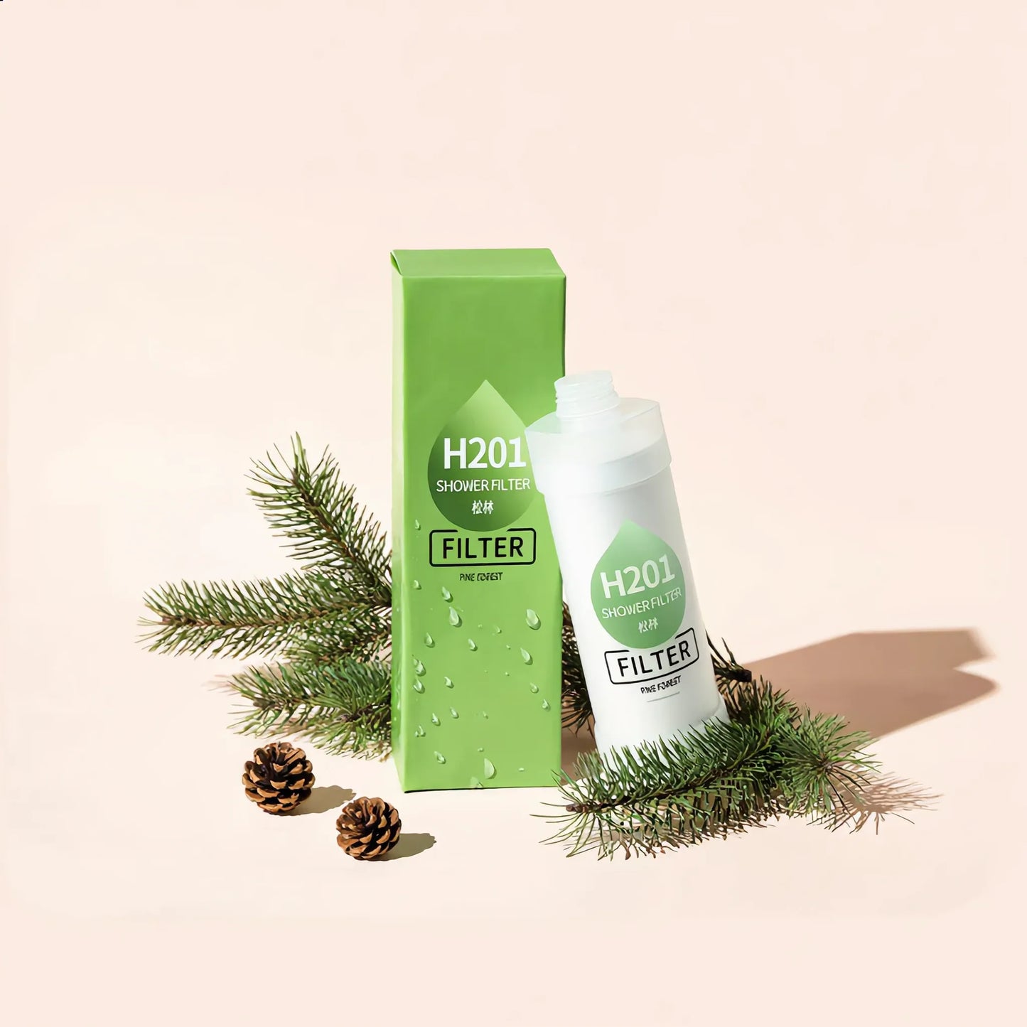 Noélune Vitamin C Shower Filter – Shower Water Filter With Scent Options - Noélune