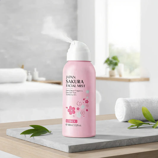 Noélune Sakura Facial Mist – Hydrating Face & Neck Toner Spray - Noélune