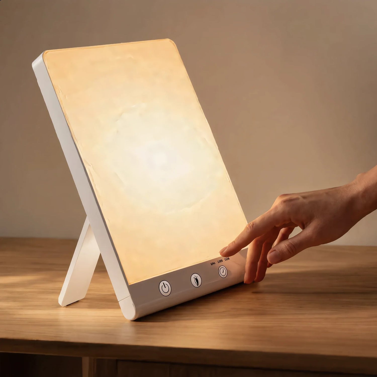 Noélune Light Therapy Lamp – 10,000 Lux Daylight For Mood & Focus - Noélune