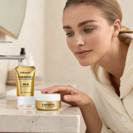 Noélune Firming Lifting Neck Cream With Roller For Smoother-Looking Skin - Noélune