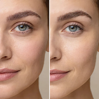 Noélune Eye & Face Massager Wand – LED Vibration Skincare Device - Noélune