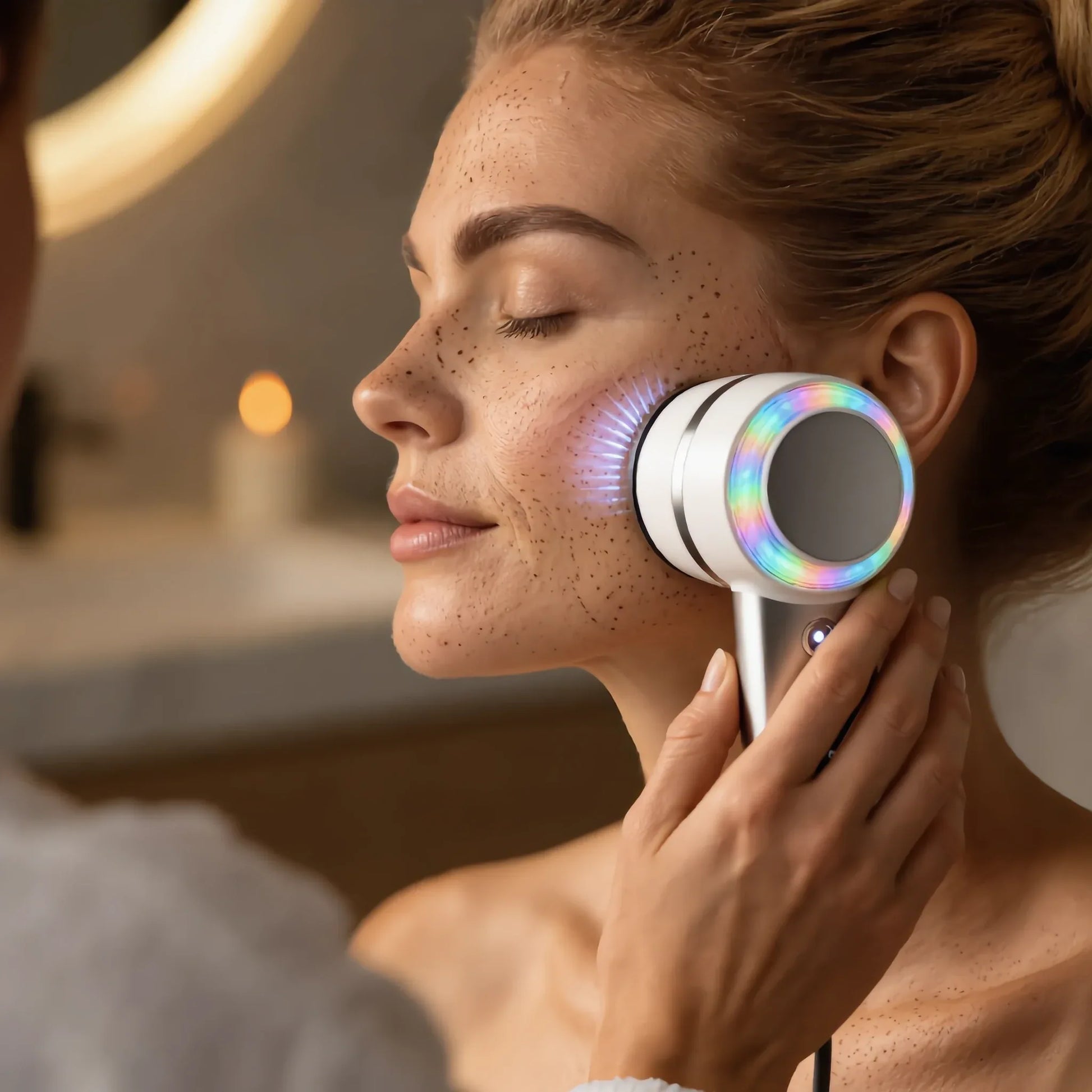 Noélune Hot & Cold LED Facial Massager – At-Home Skin Care Ritual - Noélune