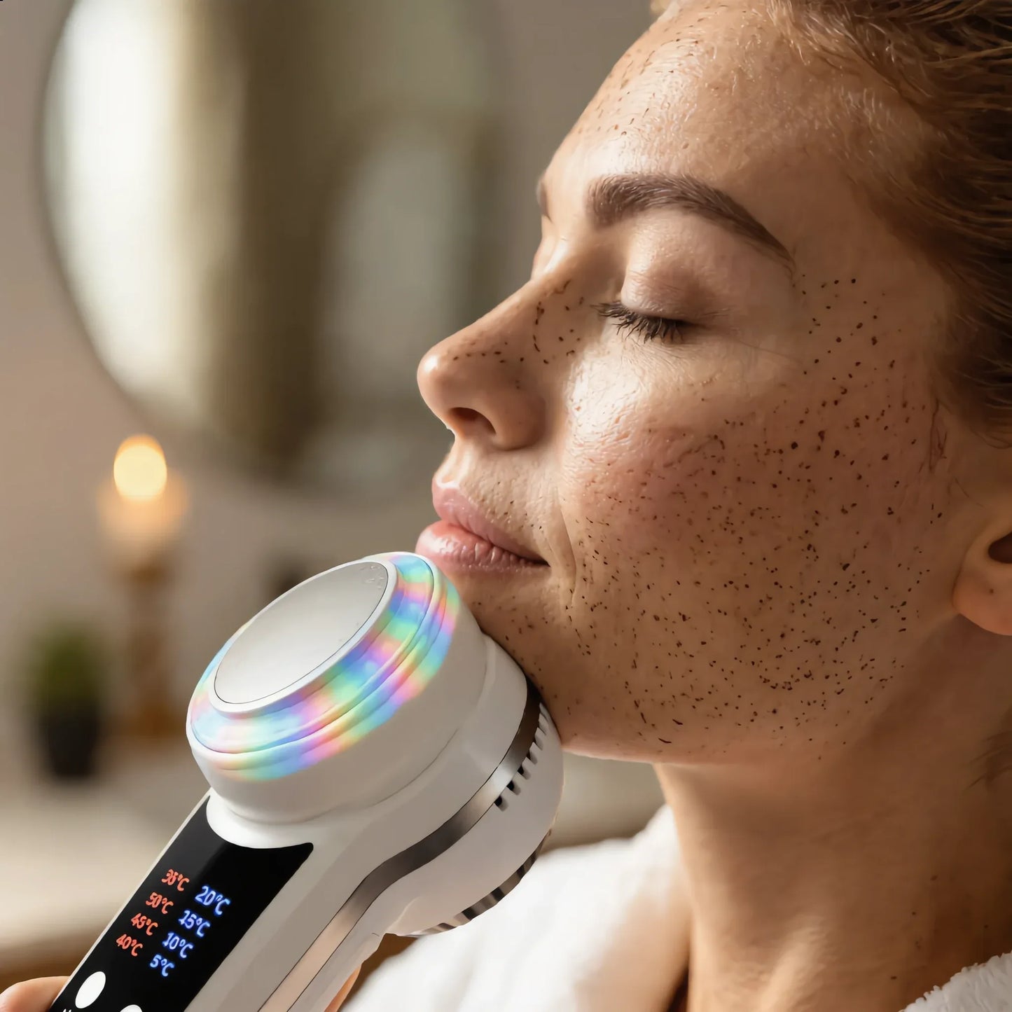 Noélune Hot & Cold LED Facial Massager – At-Home Skin Care Ritual - Noélune