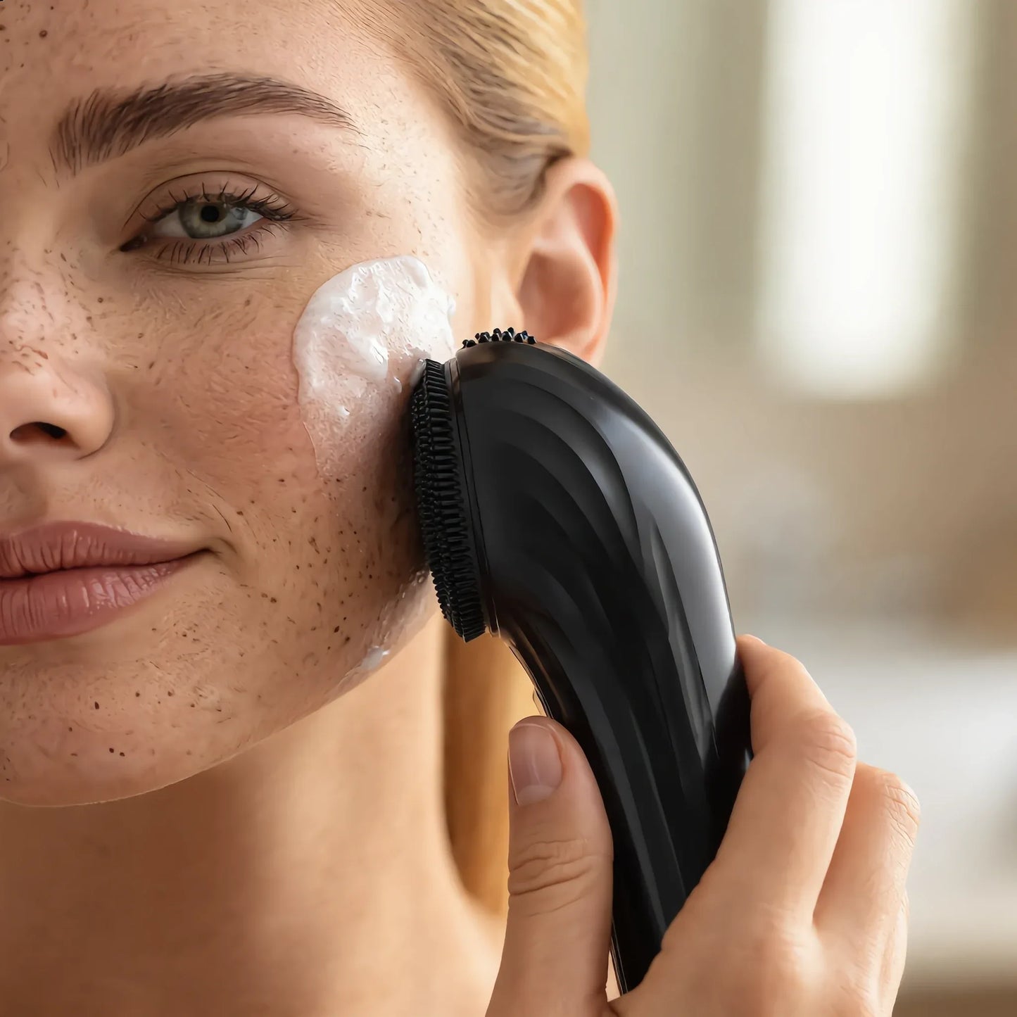 Noélune Sonic Facial Cleansing Brush – Heated At-Home Skin Ritual - Noélune