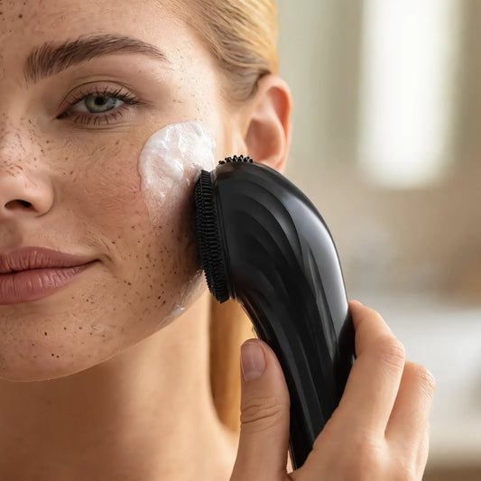 Noélune Sonic Facial Cleansing Brush – Heated At-Home Skin Ritual - Noélune