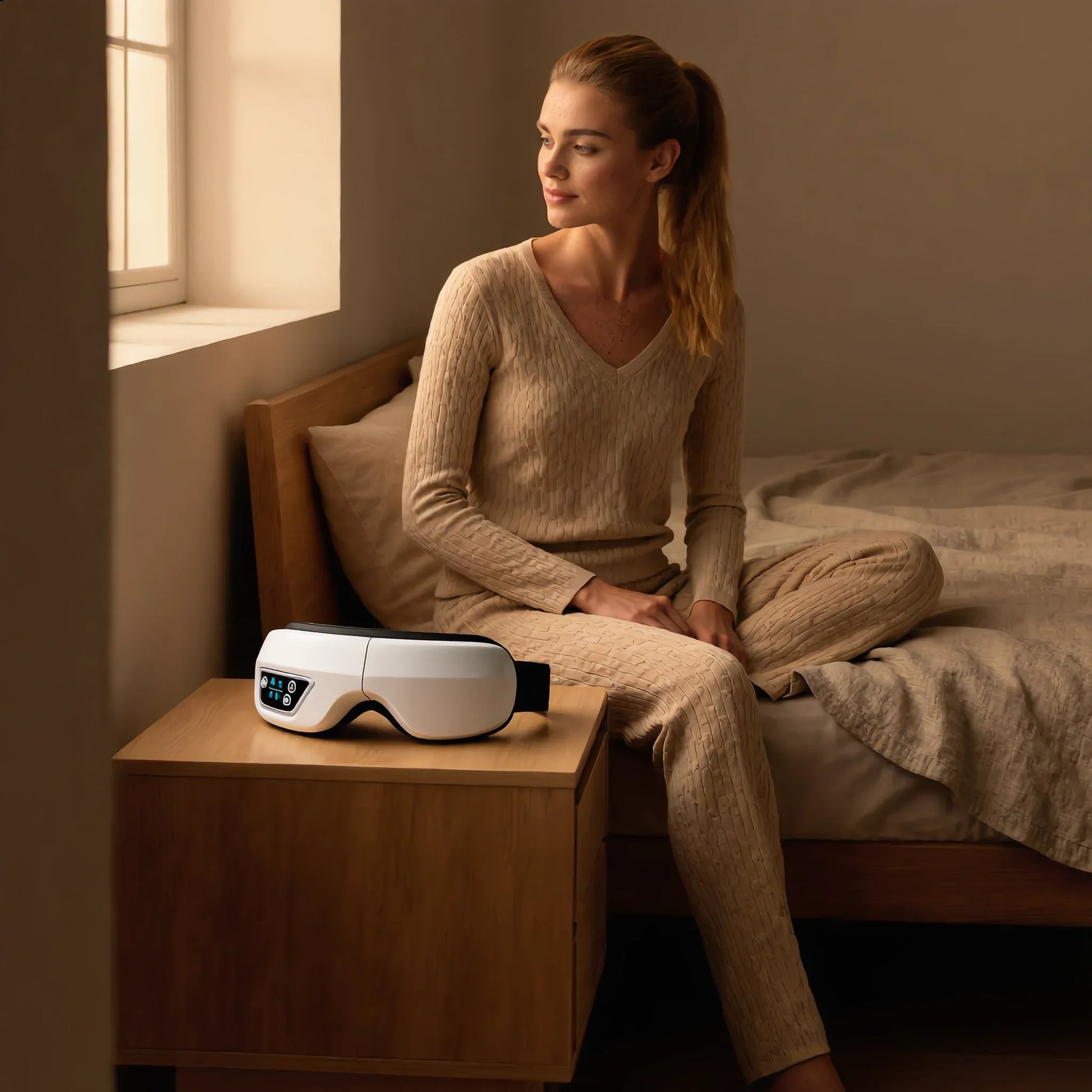 Noélune Eye Massager – At-Home Eye & Face Relaxation Device - Noélune