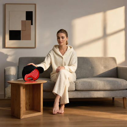 Noélune Red Light Therapy Cap – At-Home Scalp Care Device - Noélune