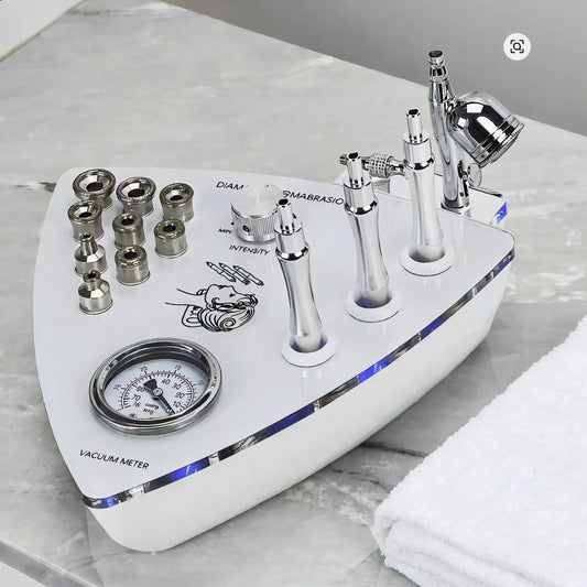 Noélune Microdermabrasion Machine – Diamond Exfoliation For Smoother-Looking Skin - Noélune