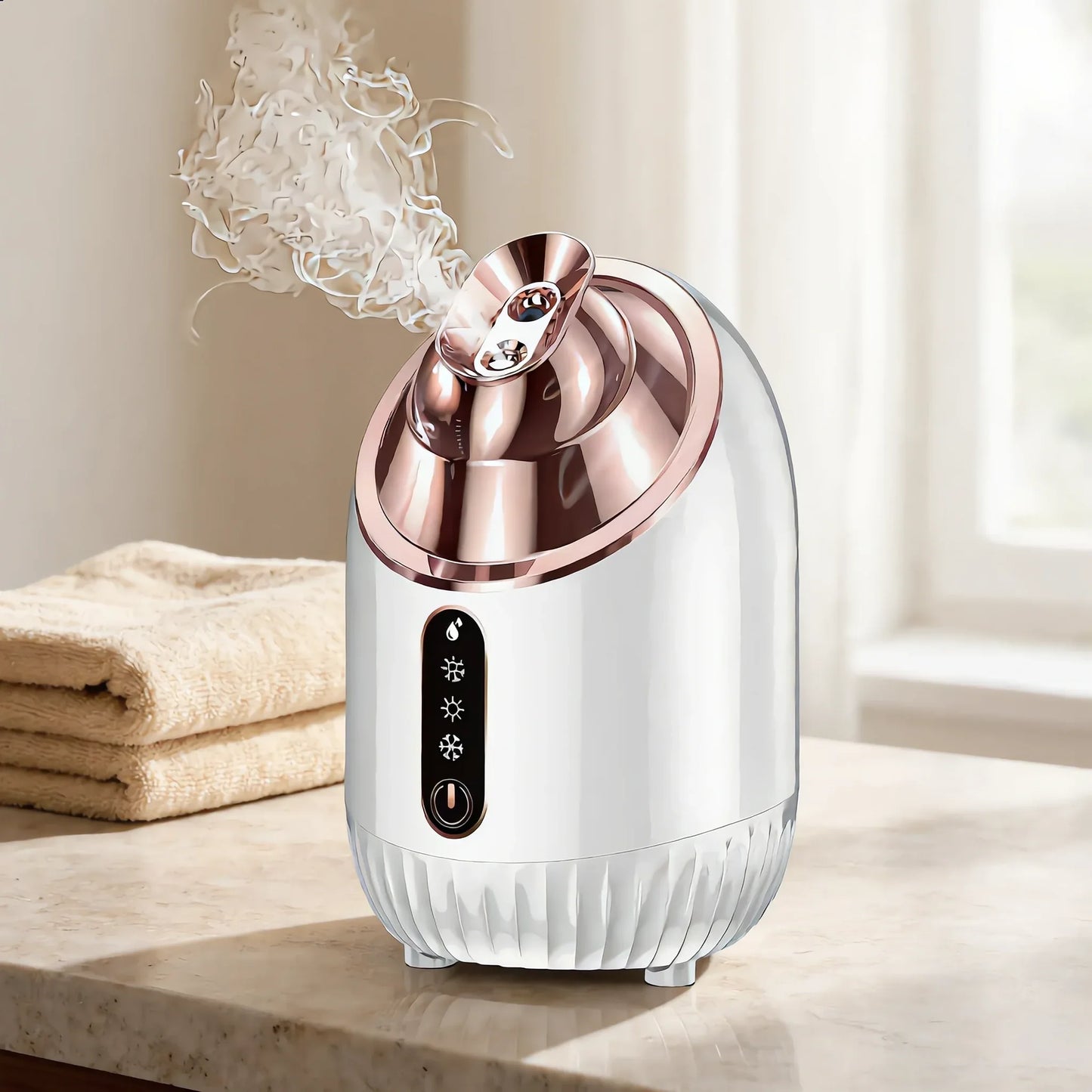 Noélune Facial Steamer – Hot & Cold Nano Mist Spa Ritual - Noélune