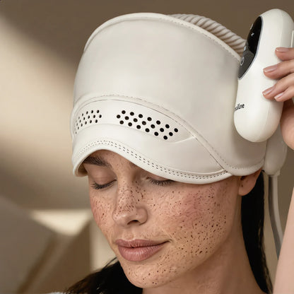 Noélune Heated Eye & Head Massager With Air Compression – Hot Compress - Noélune