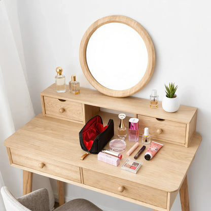 Noélune Compact Makeup Organizer Pouch – Waterproof Daily Storage - Noélune