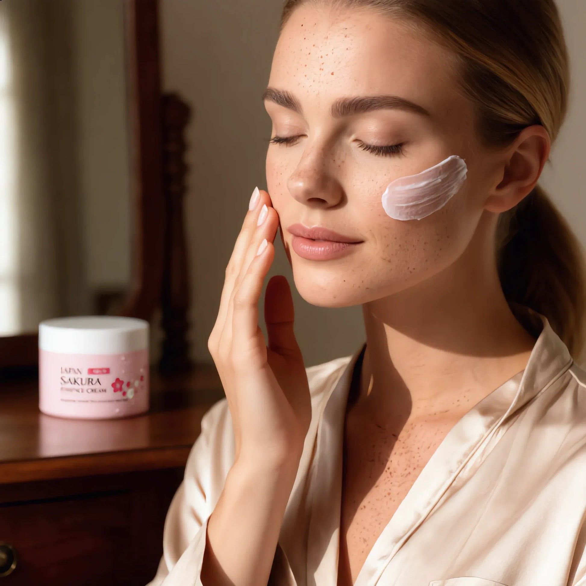 Noélune Sakura Essence Face Cream – Hydration & Glow Ritual - Noélune