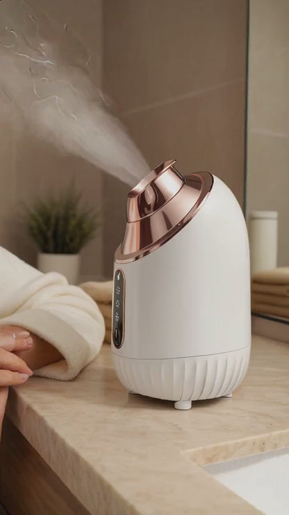 Noélune Facial Steamer – Hot & Cold Nano Mist Spa Ritual