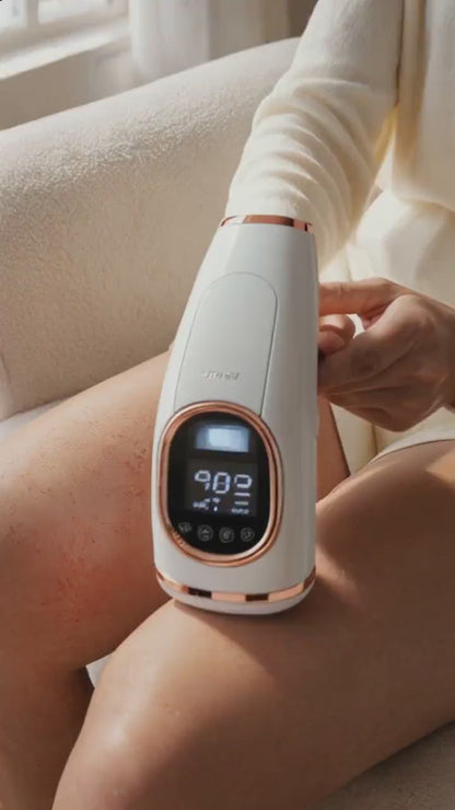 Noélune IPL Hair Removal Device – At-Home Ice-Cooling Touch Screen Care
