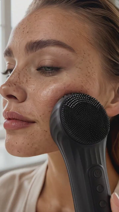 Noélune Sonic Facial Cleansing Brush – Heated At-Home Skin Ritual