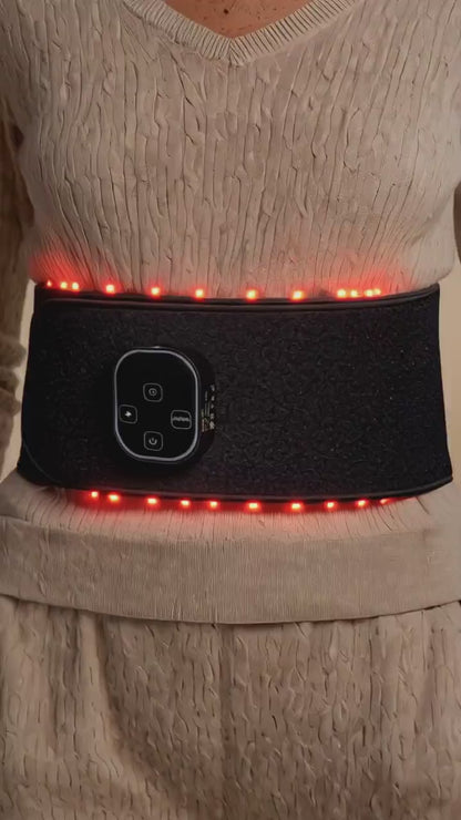 Noélune Red Light Therapy Belt With Vibration – At-Home Body Recovery
